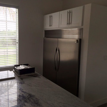 White Kitchen and Granite Countertops