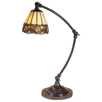 Dale Tiffany TA100700 Ainsley - One Light Desk Lamp