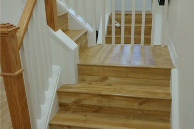 Example of a staircase design in Toronto