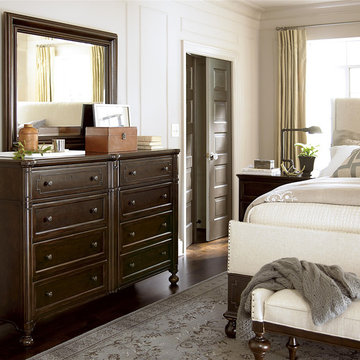 Proximity Wooden 9 Drawer Dresser with Mirror