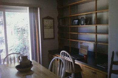 Dining room - eclectic dining room idea in Kansas City
