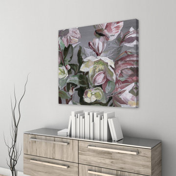 "Butterfly Bloom II" Painting Print on Wrapped Canvas
