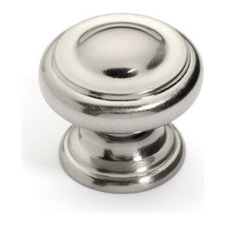 Dynasty Hardware - Cabinet Knob Satin Nickel - Cabinet And Drawer Knobs