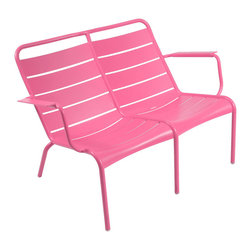 Fermob Luxembourg Low Duo - Outdoor Loveseats