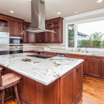 Kitchen: La Jolla Traditional Home Full Design and Renovation