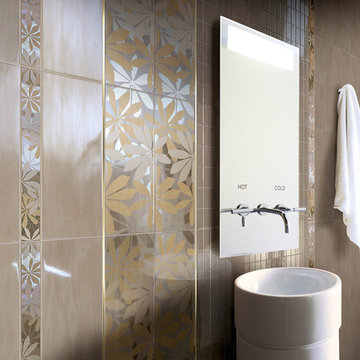Brennero Je Lustre Avorio, caramel, Perla, Fume Tile
