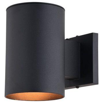 Vaxcel Lighting T0739 Chiasso 8" Tall Outdoor Wall Sconce - Textured Black