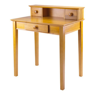 1949 Protractor 98 Desk, Natural Oak