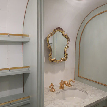 Marie Antoinette style vintage trailer restoration