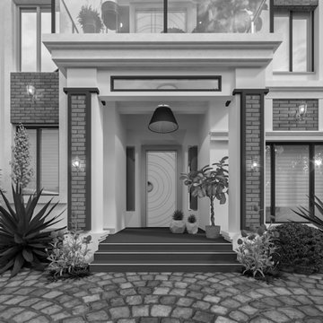 a modern five bedroom duplex l