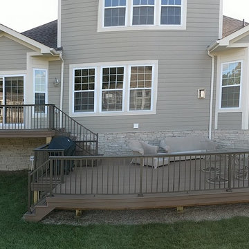 Westerville, OH, Multi-Level Deck