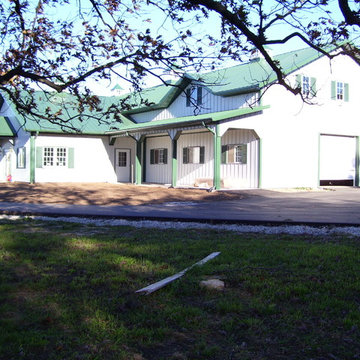 Brighton Rustic Modern Horse Building