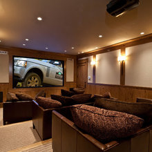 media or upstairs room