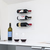 Vino Pins 1 Magnum Wall Mounted Wine Rack Peg, Drywall Mounting, Golden Bronze, 1 Bottle