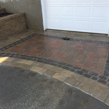 Building An Entranceway With Tricky Grades