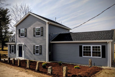 Country exterior home idea in Providence