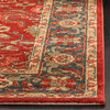 Safavieh Mahal Collection MAH693 Rug, Red/Navy, 8' X 11'