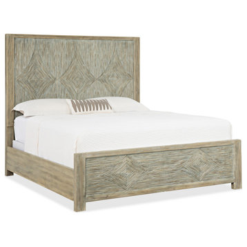 Hooker Furniture 6015-90360-80 Surfrider 80"W Tropical Resort - Driftwood