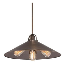 Minka Lavery 3 Light Pendant Lighting with Copper Bronze Patina - Lighting