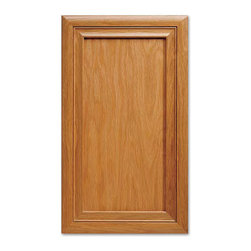Orlando Cabinet Doors from CabinetNow.com shown in White Oak - Kitchen Cabinetry