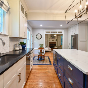 Transitional Kitchen Remodel Williamsburg, VA | Reico