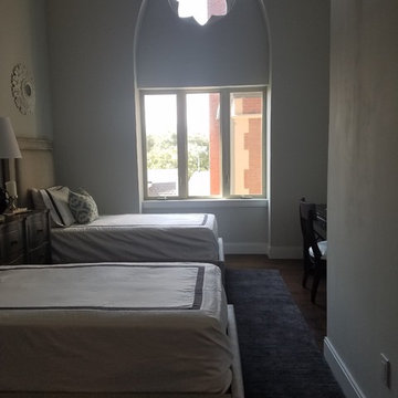 Chic Guest Bedroom in Renovated Historical Church