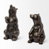 "Sleuth" Grizzly Bear Book Ends