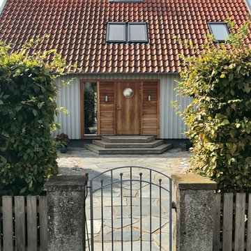 Helrenovering av befintlig trädgård; Domsten