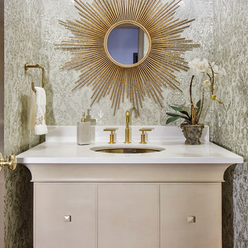 Transitional Powder Room