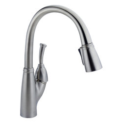 Delta Allora&reg; Single Handle Pull-Down Kitchen Faucet - Kitchen Faucets