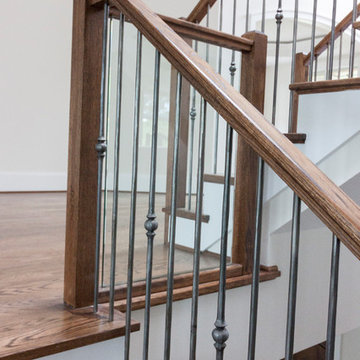 Project #44 | Contemporary Staircase with Skylit Stairwell