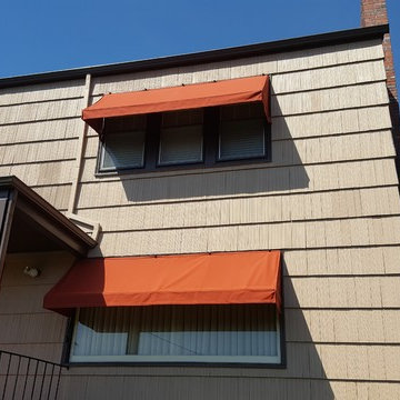 Residential Pipe Frame Window Awnings