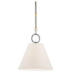 Hudson Valley - Hudson Valley Altamont One Light Pendant 5612-DB - One Light Pendant from Altamont collection in Distressed Bronze finish. Number of Bulbs 1. Max Wattage 75.00 . No bulbs included. A perennial favorite for kitchen islands but just as suitable to numerous other locations, Altamont is available with either metal or paper cone shades. In cast metal, these shades showcase sumptuous finishes, rivet and seam details creating a refined industrial look. Paper shades allow light to pass through rather than funnel out and down. Accent details along the unique ring-and-rod chain and wide hoop holders contribute to the impression Altamont makes. No UL Availability at this time.