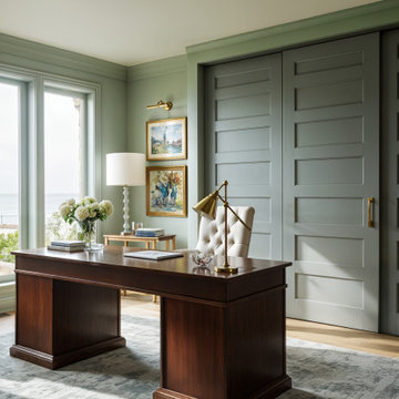 Custom Wood Sliding (By-pass) Closet Doors