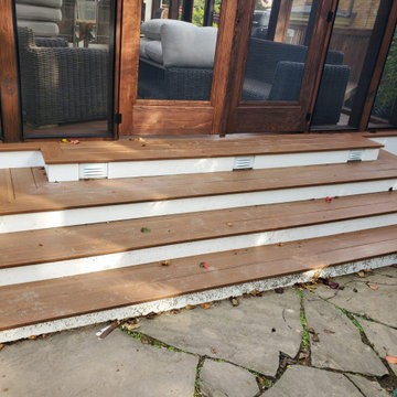 Screened in pergola in NW, DC