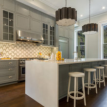 Kitchen In Brownstone