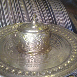 moroccan german silver boxes - Serveware