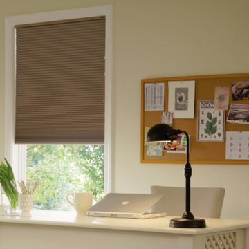 Offices & Workrooms - 3/8" Single Cell Premium Blackout Honeycomb Shades