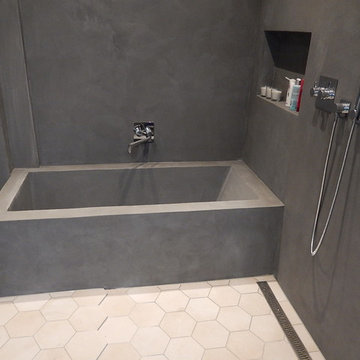 Mikrosement baderom - Micro cement bathroom
