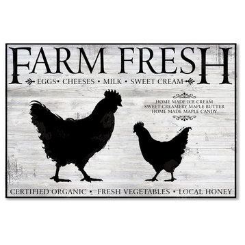 ALI Chris 'Farm Fresh' Canvas Art, 19x12