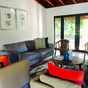 South Miami Listing-Ranch Style Home Staging