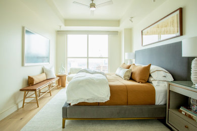 Example of a bedroom design in Austin