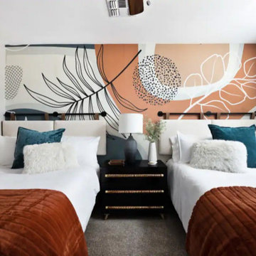 Contemporary Southwest Cactus Chalet