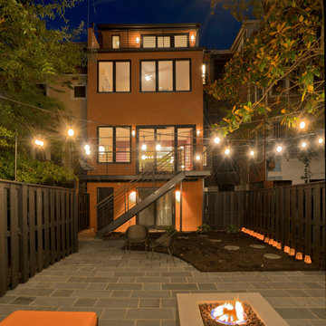 Rear Exterior - DC Whole House Renovation