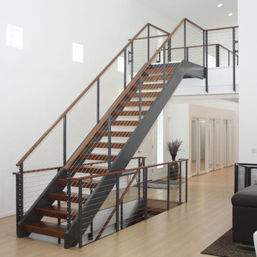 Modern Metal Interior Stair - 2nd Place Winner July 2019