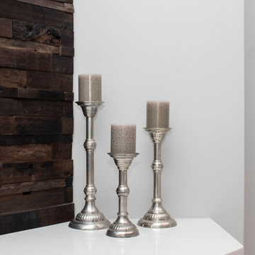 Rustic Elegance Master Bathroom Suite