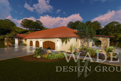 Italian Villa Garage