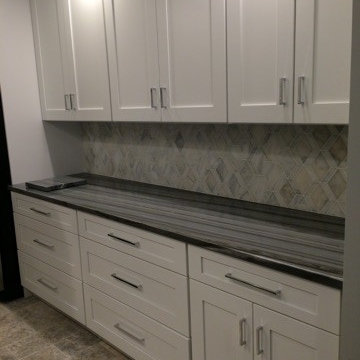 Long Beach Apartment Kitchen and Bathroom