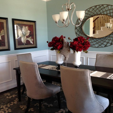 Interior Design - Canyon Lakes (Red, Aqua, Black)