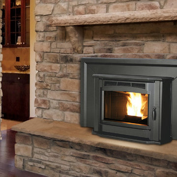 Milan Pellet Fireplace Insert